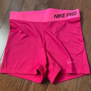 NIKE PRO SHORTS - worn once!!